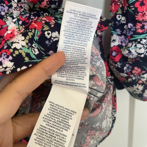 CHAPS Floral Button-Up Blouse – Size М - Picture 6 of 10